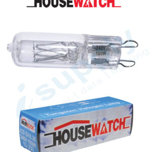 HOUSEWATCH TUNGSTEN HALOGEN LAMP G9 25W, 170 LM, 2500K 55-204