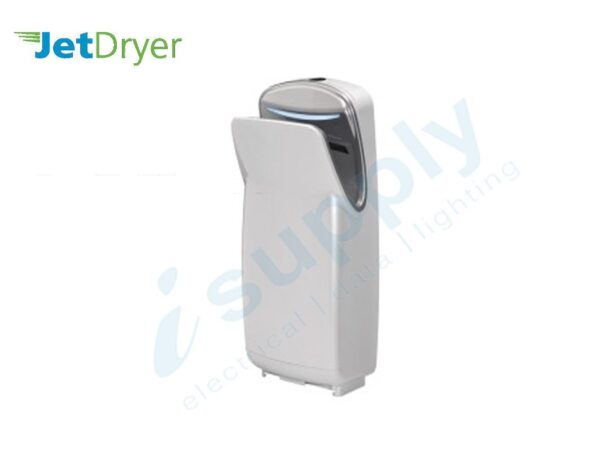 Jet Dryer Executive Commercial Bathroom Jet Hand Dryer In White JDEXEC2-W