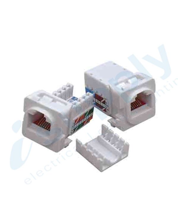 MATCHMASTER CAT5e RJ45 Jack Insert (8 Pack) 05MM-WA03