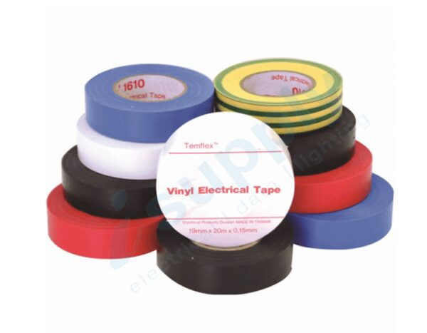 PVC Electrical Insulation RAINBOW Tape Pack of 10 - Image 3