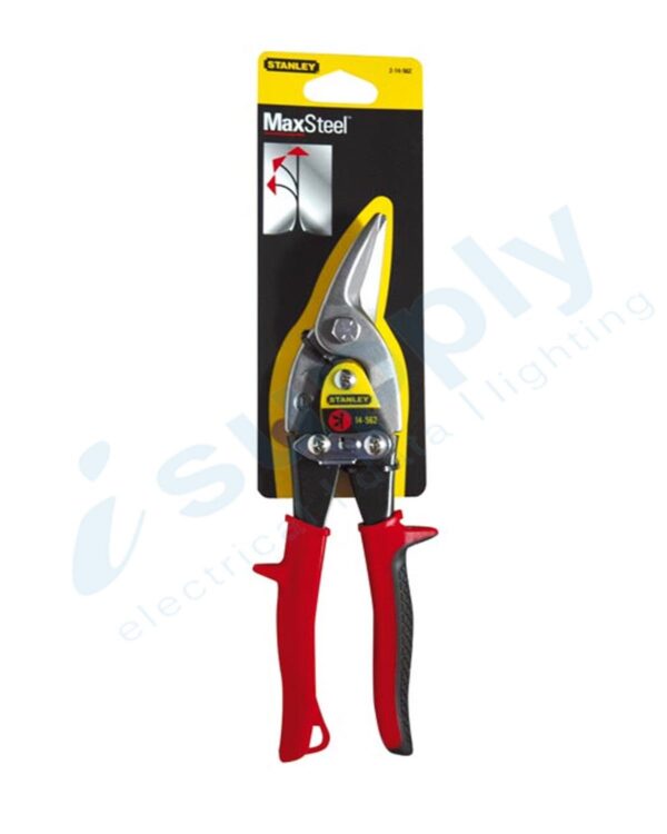 Stanley Aviation Snips Set 3 Piece Left Right Straight Cuts 14-559 - Image 5