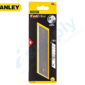 Stanley 5 pk 25mm FATMAX Snap-Off Blades 11-725