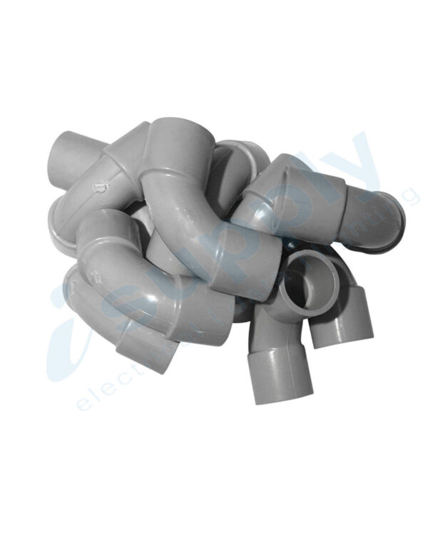 10 x 20mm 90 degree Elbow Bend Electrical Conduit - Image 4