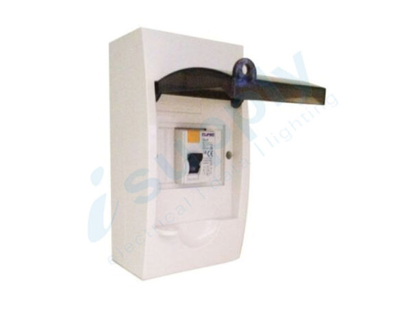 COMPLETE 40 Amp RCD in a 4 Pole Way Switchboard Din Rail Surface Mount Consumer Unit