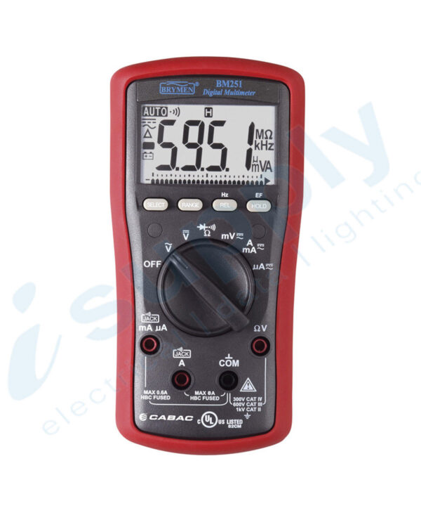 CABAC BRYMEN GENERAL PURPOSE DIGITAL MULTI METER BM251