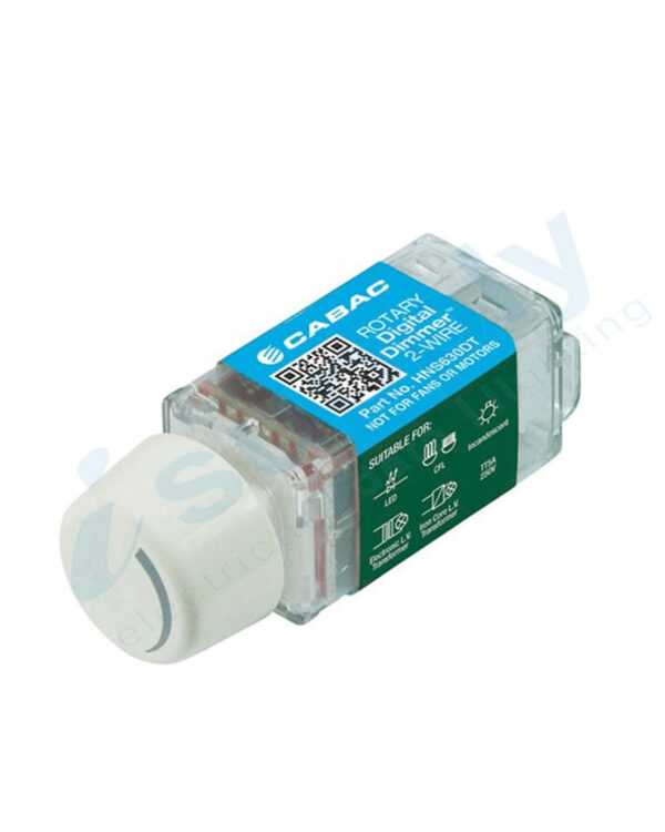 CLIPSAL Compatible Cabac S-Click Rotary Digital Dimmer 2-Wire HNS630DT - Image 2