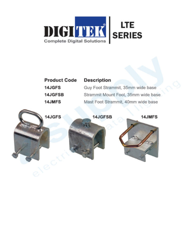 Digitek Mast Foot Stramit 14JMFS - Image 3