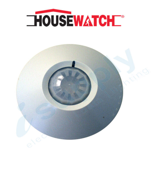 HOUSEWATCH CEILING MOUNT, 360 DEGREE PIR DETECTOR WHITE 50-360