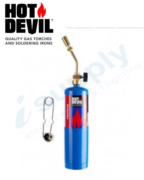 Hot Devil PROPANE TORCH KIT WITH Manual Ignition HDPTK - Image 3