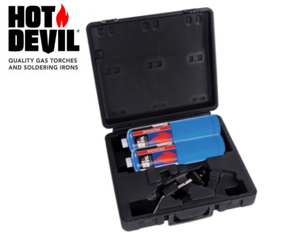 Hot Devil PROPANE TWIN PACK TRADE KIT HD8918BK