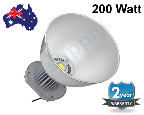 LED HIGH BAY LIGHT 200W LAMP HIGHBAY BAYS LEDS LIGHTS