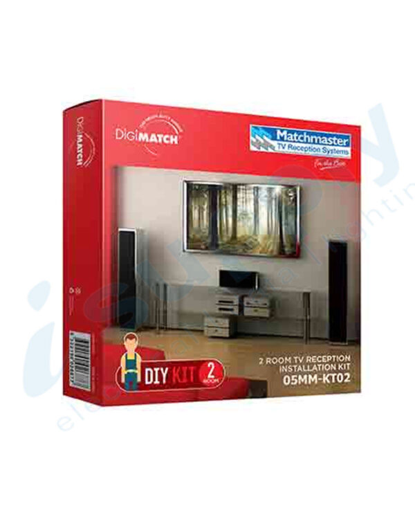 MATCHMASTER 2 Room TV Reception Installation Kit 05MM-KT02