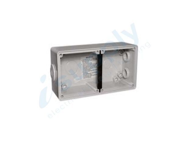 PULSET 2 Way/Gang Deep Mounting Enclosure (IP/G2E)