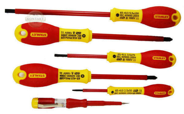 Stanley STA065441 Fatmax Insulated Scewdriver Set 6 Piece Phillips 0-65-441 - Image 4