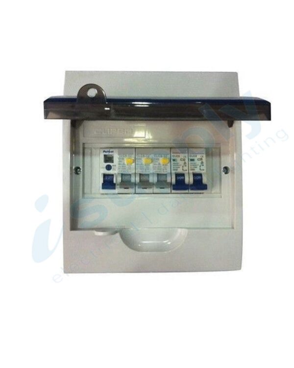COMPLETE 8 Pole Distribution Board Switchboard Safety RCD Main MCB Way 8p RCBO
