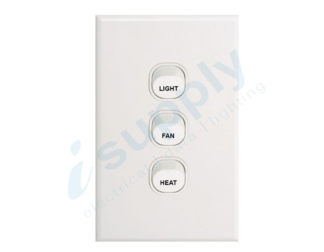2 Way Switching 1 x 5 Gang Wall Switch SAA Electrical Light Switch 