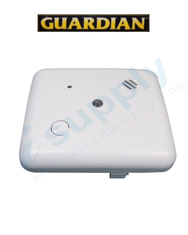 GUARDIAN SMOKE ALARM PHOTOELECTRIC 240V C/W RECHARGEABLE BATTERY SDS