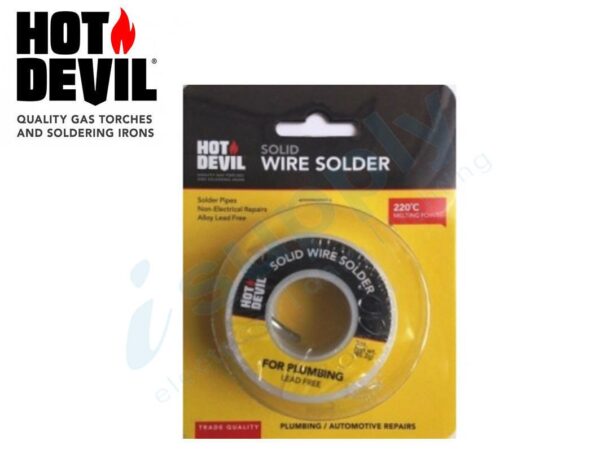 Hot Devil SOLID WIRE SOLDER HDSWS