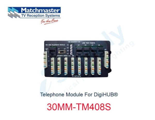 MATCHMASTER Telephone Module For DigiHUB® 30MM-TM408S
