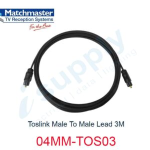 MATCHMASTER Toslink Male To Male Lead 3M  04MM-TOS03