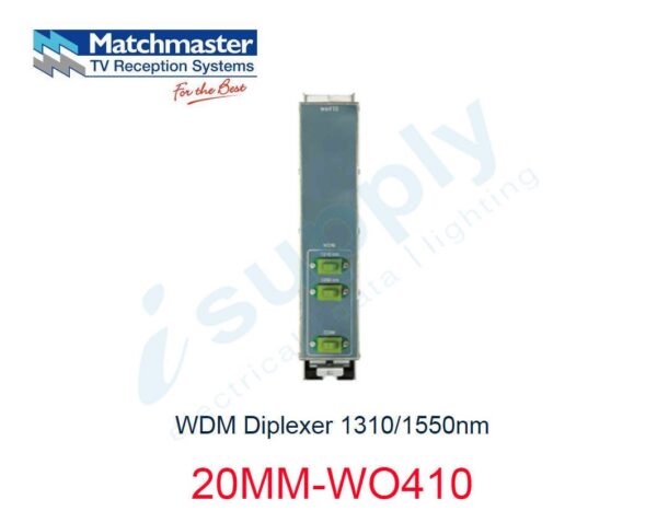 MATCHMASTER WDM Diplexer 1310/1550nm 20MM-WO410