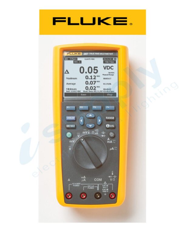 Fluke MULTIMETER 1000V TRUE-RMS ELECTRONICS LOGGING T/CAPTURE FLU287