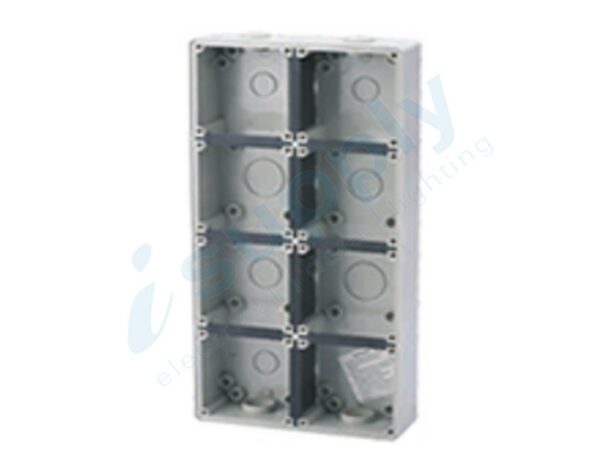 PULSET 8 Way/Gang Deep Mounting Enclosure (IP/G8E)