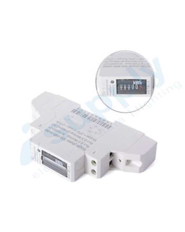 PULSET KW Hour Meter Single Phase (30Amp) Analog Din Rail Mounted - Image 3