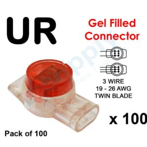 UR Twin Blade 2 – 3 Wire Scotchlok Scotch Lock Gel Filled Splice Crimp Connector