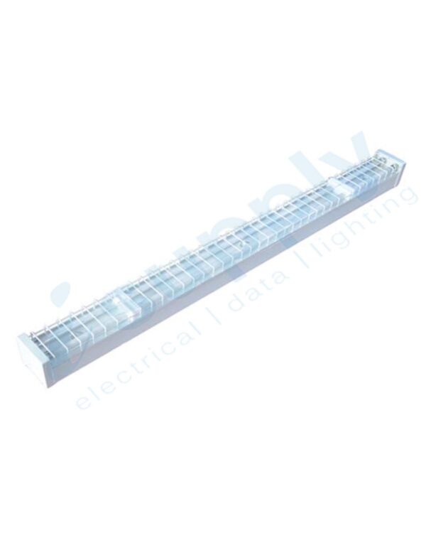 1 x 10W LED Batten with Wire Guard 2ft T8 - Image 3