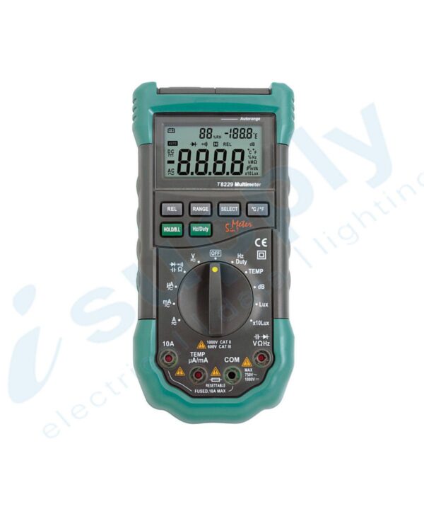 CABAC 5 IN 1 AUTO RANGE DIGITAL MULTIMETER T8229