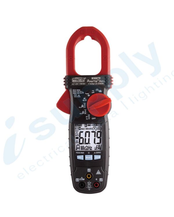 CABAC BRYMEN 600A AC/DC TRMS COMPACT CLAMP METER BM079