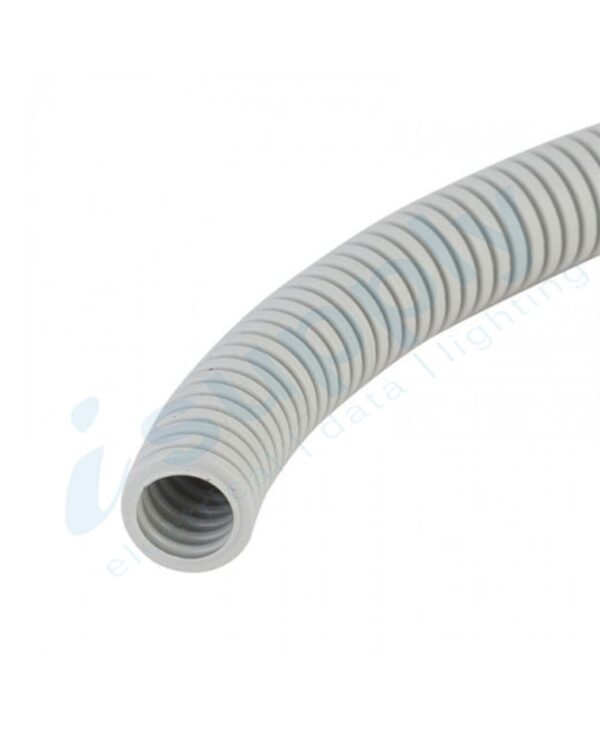 Corrugated Conduit 32mm x 25mtr Roll Grey Medium Duty - Image 4