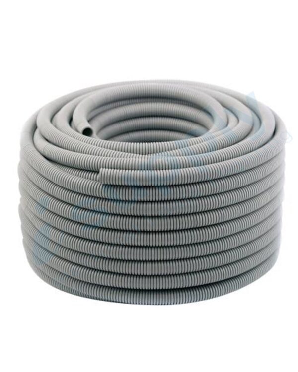 Corrugated Conduit 50mm x 10mtr Roll Grey Medium Duty - Image 4