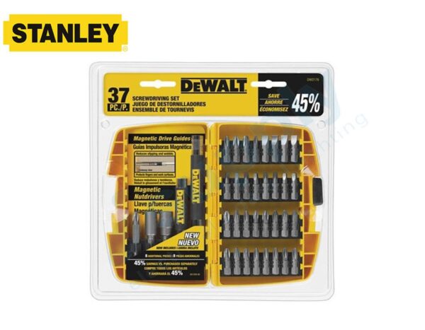 DeWalt 37 Piece Screw Driving Bit Set – DW2176
