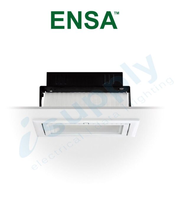 ENSA 20W Premium Rectangular Adjustable LED Downlight (5500K) LEDDL20W5KS - Image 4