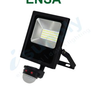 ENSA  Commercial 20W 5000K LED Sensor Flood Light  LFL-C20-CS