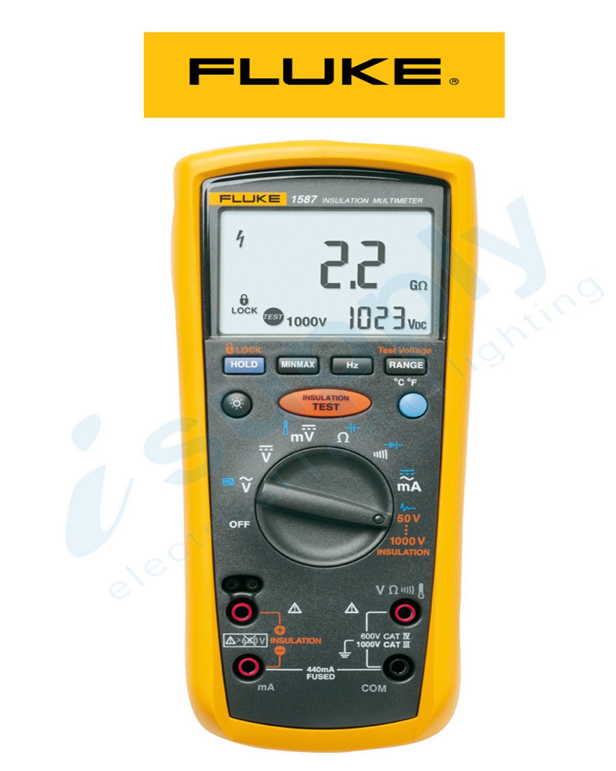 Fluke INSULATION MULTIMETER W/TEMP, CAPACITANCE, FREQ, FC FLU1587FC eBay
