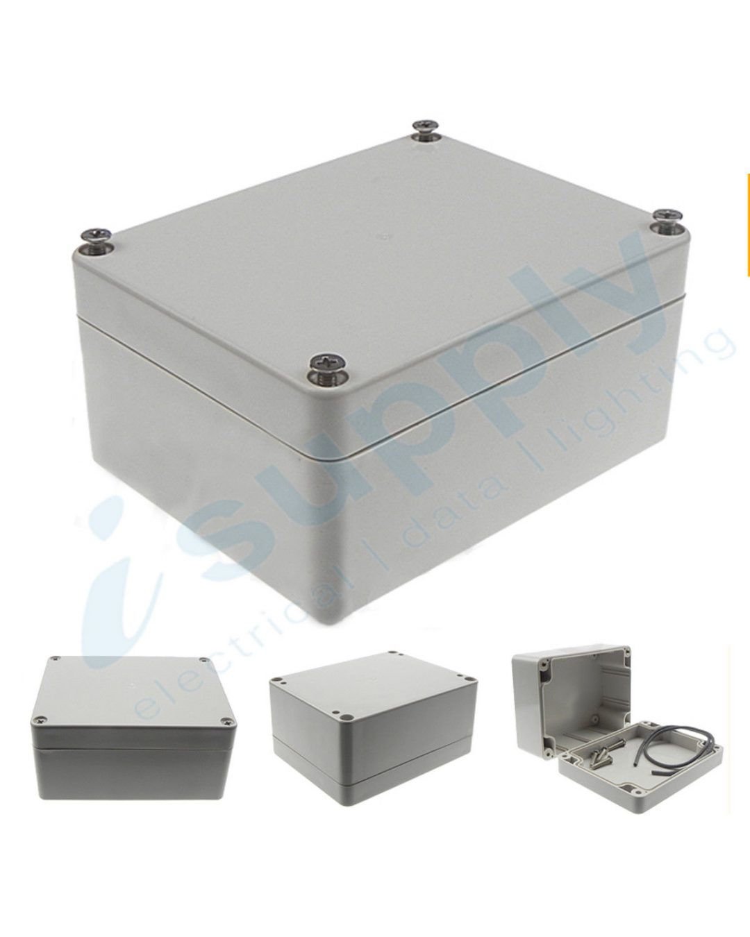 JUNCTION BOX OUTDOOR WEATHERPROOF IP56 108mm x 108mm x 76mm 30092NLS