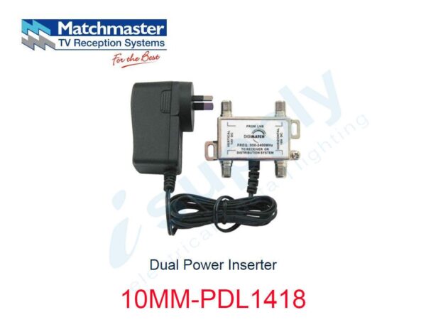 MATCHMASTER Dual Power Inserter – 10MM-PDL1418