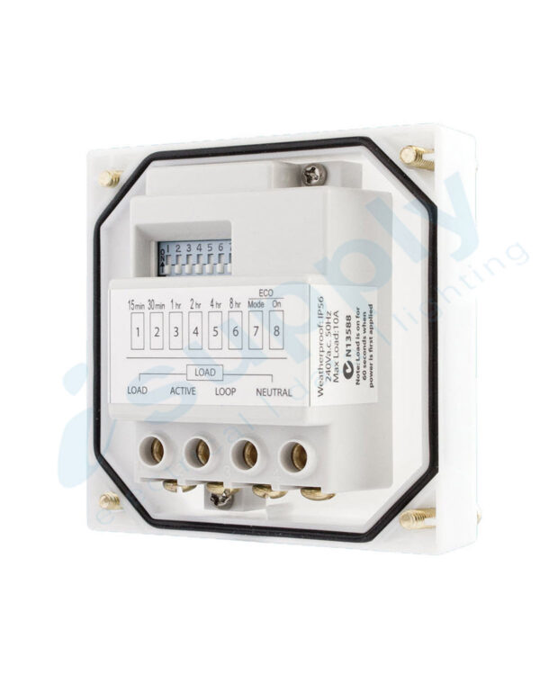 CABAC AC Weatherproof Sunset Outdoor Light Sensor Timer ECO Switch 16A HSC110SS - Image 3