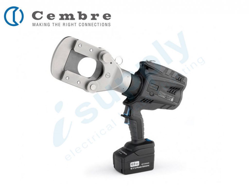 CEMBRE 18V BATTERY CABLE CUTTER 55MM BTC550T Isupply Electrical