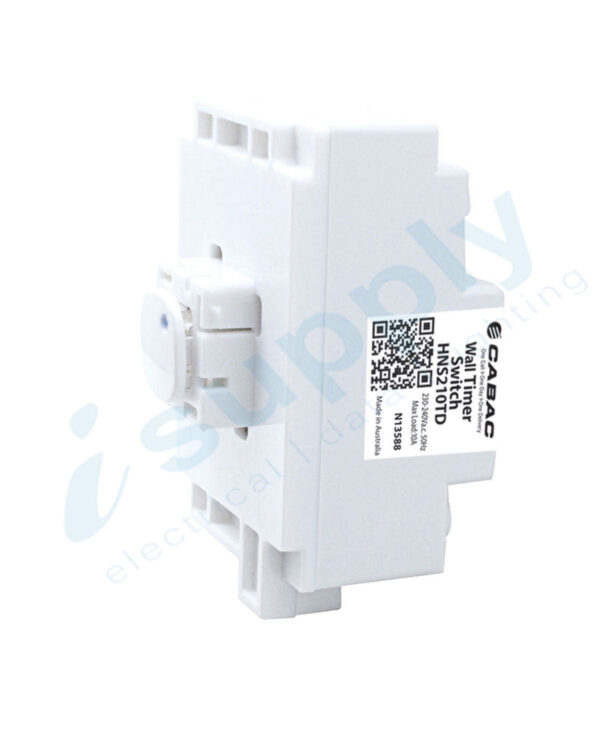 Cabac S-Click Advanced Wall Timer Switch 230VAC 10A HNS220TD - Image 3