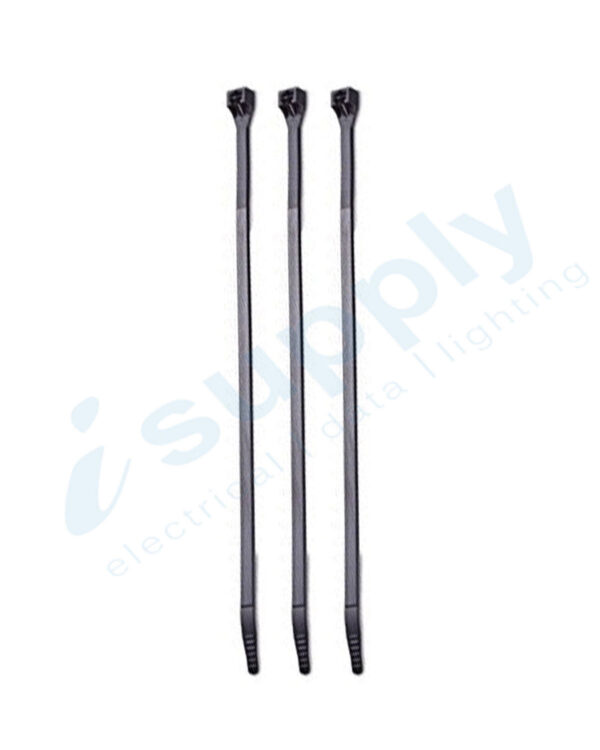 Cable Tie Nylon BLACK Zip Ties Bulk Kit 100/150/200/250/300mm x 1000