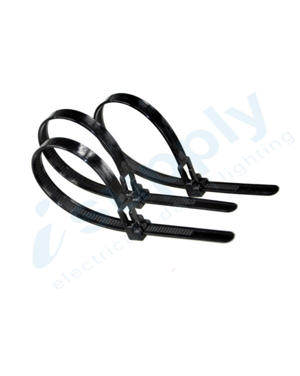 Cable Tie Nylon BLACK Zip Ties Bulk Kit 100/150/200/250/300mm x 1000
