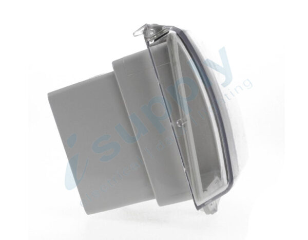 DEXTON Single Power Point 20 amp + Weatherproof Box Lock Clear Lid - Image 7