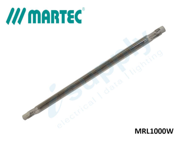 Martec Replacement 1000w Linear Halogen Bathroom Heater Globe MRL1000W - Image 2