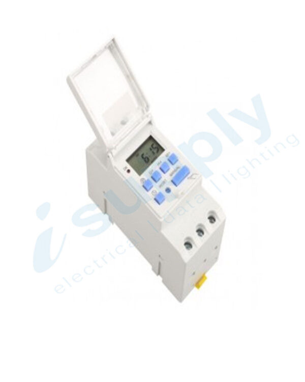 PULSET 7 Day Digital Programmable Time Clock Din rail timer 15a - Image 5