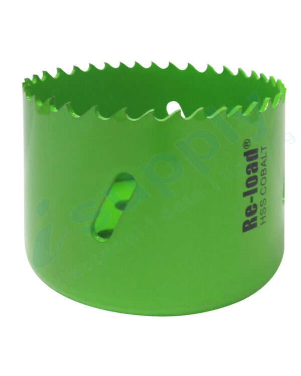 RELOAD HOLESAW, RELOAD, HI-FLEX BI-METAL 73mm RLHS73