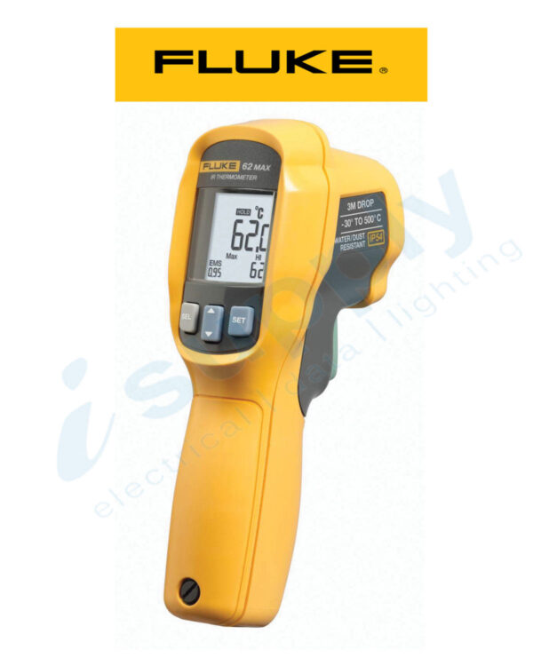 Fluke THERMOMETER MINI NON-CONTACT IP54, DUAL LASERS, -30 TO 650c FLU62MAX+